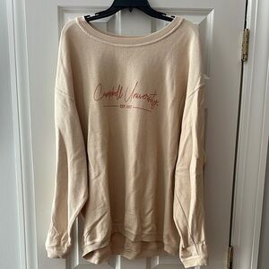 Cream Campbell University Sweater